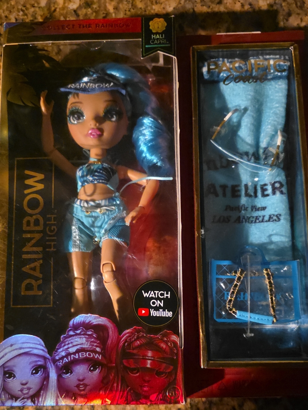 Rainbow High Hali Capri Fashion Doll – Blue